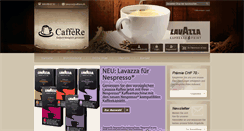 Desktop Screenshot of caffere.ch