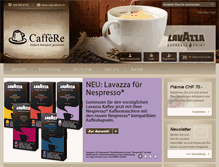Tablet Screenshot of caffere.ch